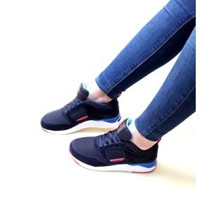 Kinetix Aster Bayan Sneakers Ayakkabı - lacivert - 36