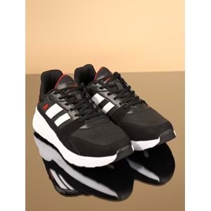 Jump 1072-26605 Anatomik Sneakers Ayakkabı - NKT01072-siyah beyaz-40
